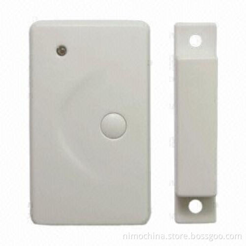 Wireless Magnetic Door Contact with Panic Button, Triggering Distance
